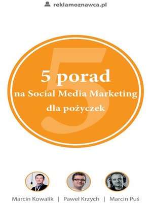 cover image of 5 porad na Social Media Marketing dla pożyczek